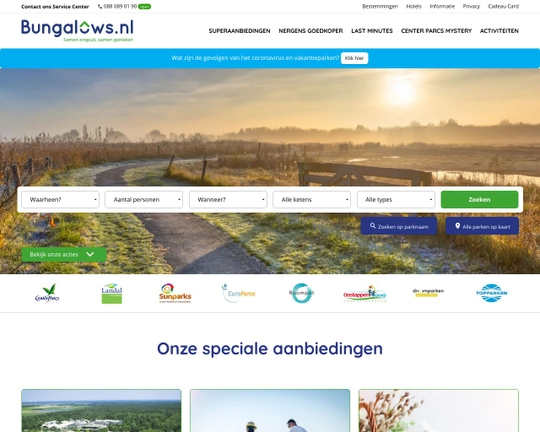 Bungalows.nl Logo