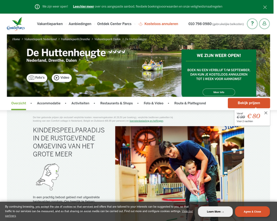 Vakantiepark De Huttenheugte Logo