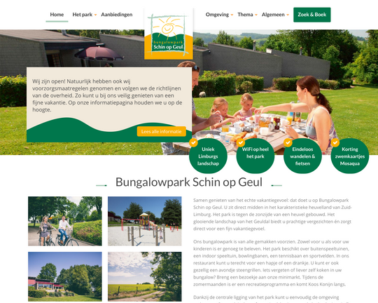 Bungalowpark Schin op Heul Logo
