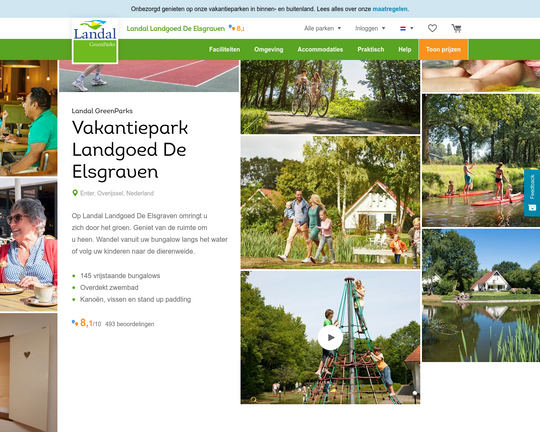 Vakantiepark Landgoed De Elsgraven Logo