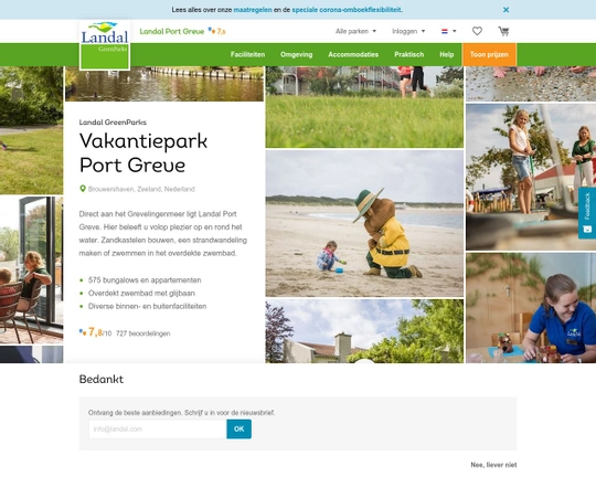 Vakantiepark Port Greve Logo