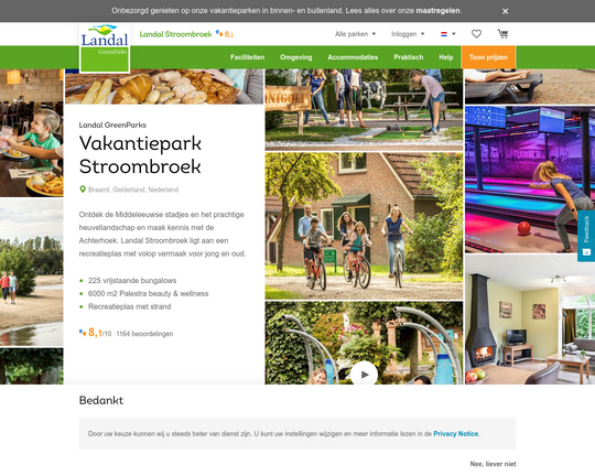 Vakantiepark Stroombroek Logo