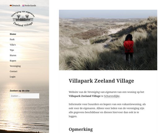 Vakantiepark Zeeland Village Logo